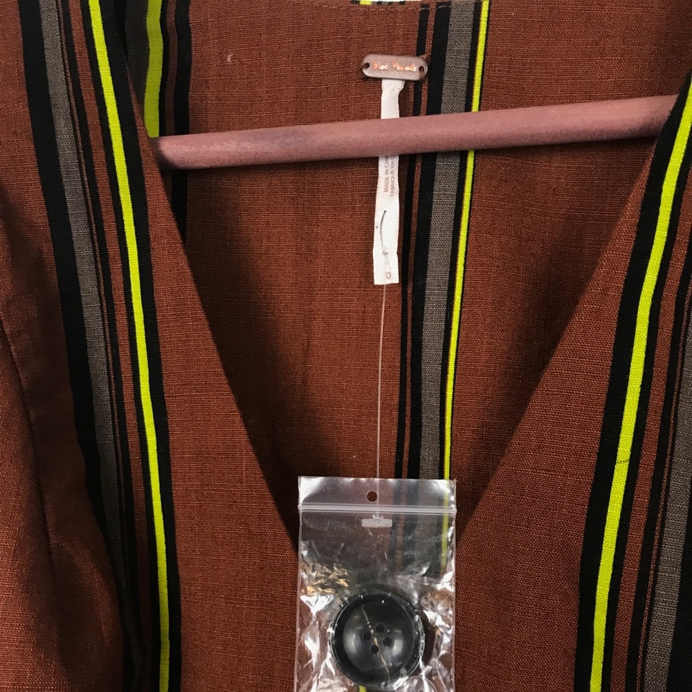 Free people brown skirt set NWOT - Picture 8 of 8